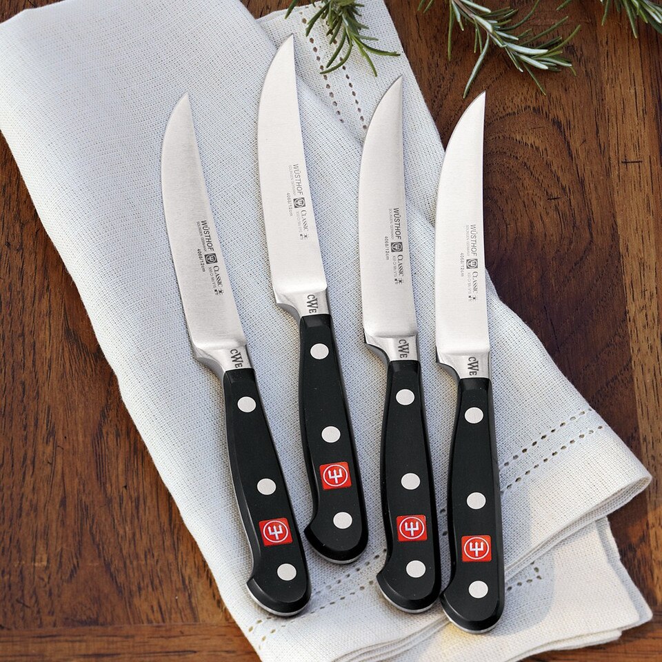 Wüsthof Classic 4 Piece Steak Knife Set Williams Sonoma Au